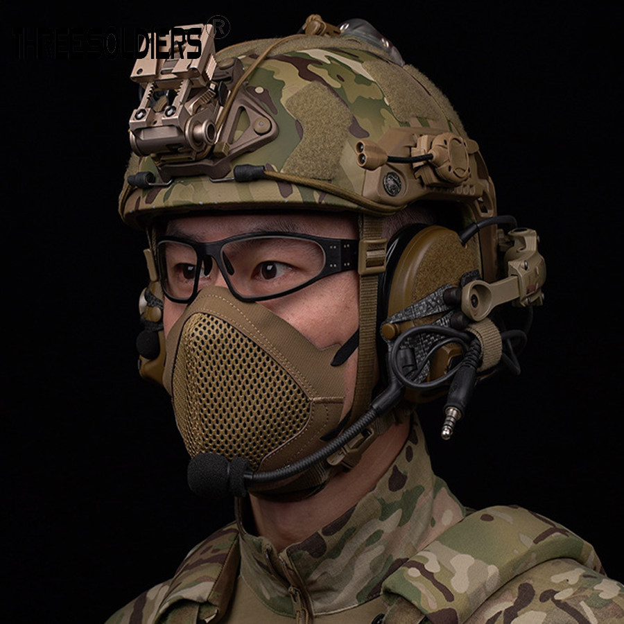 真人CS战术面罩推荐:透气硅胶口鼻防护口罩,户外骑行遮挡神器!-面罩-淘宝好物网