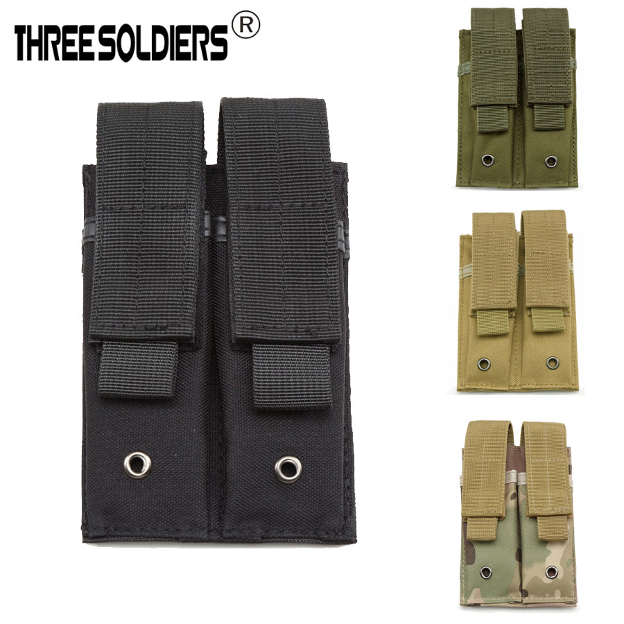 New Double Tactical Vest MOLLE Pack Double Bag Small Bag Small Bag