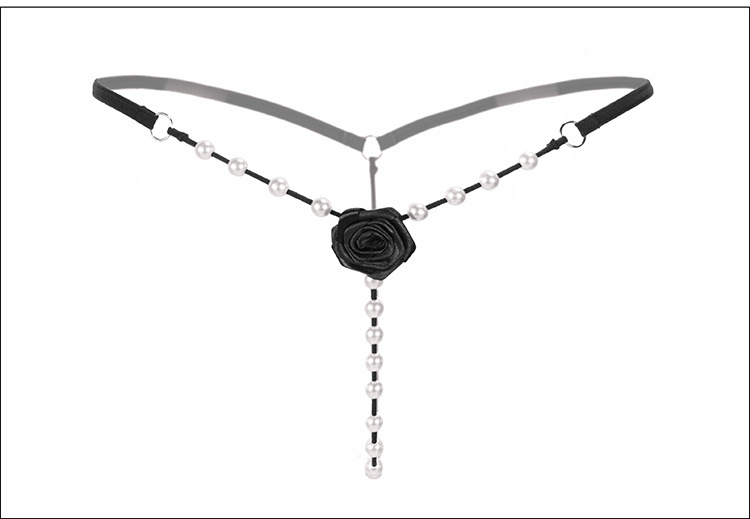 Châu Âu và Mỹ mát xa ngọc trai gợi cảm T quần tăng T-shirt Quần lót nữ eo thấp mở tập tin cặp đôi trong suốt cám dỗ 2143 quan lot doi nam nu