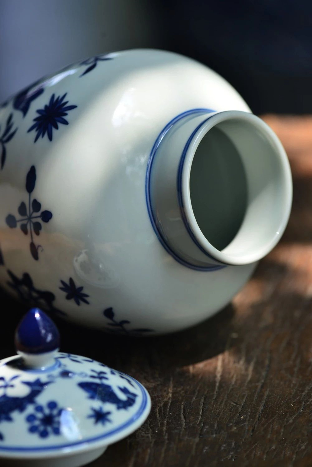 Offered home - cooked ju long up hand - made mackerel algal grain to the general pot of jingdezhen ceramic checking tea caddy fixings tea storehouse