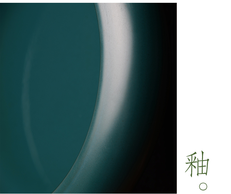 Wash offered home - cooked at flavour malachite green glaze ceramic pen XiCha built water jingdezhen porcelain tea set by hand