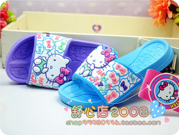 Pantoufles enfants en autre HELLO KITTY pour été - Ref 986940 Image 9