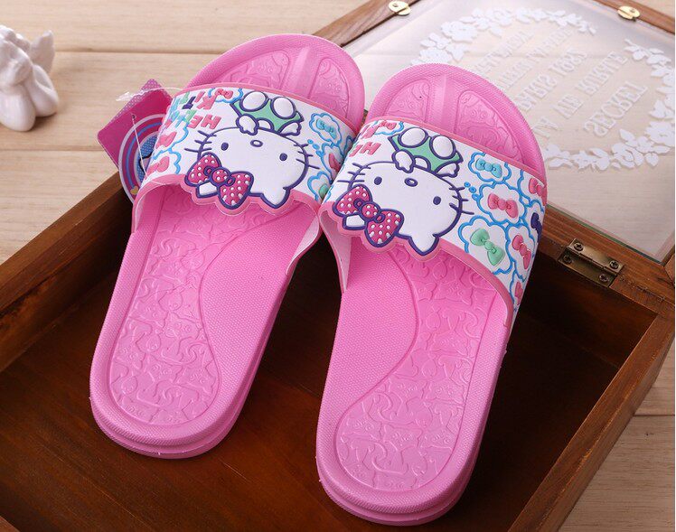 Pantoufles enfants en autre HELLO KITTY pour été - Ref 986940 Image 17