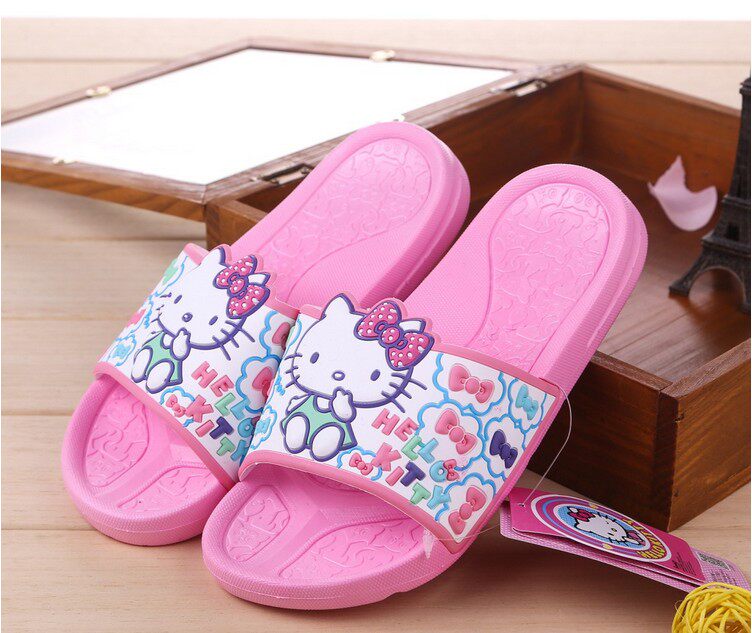Pantoufles enfants en autre HELLO KITTY pour été - Ref 986940 Image 14
