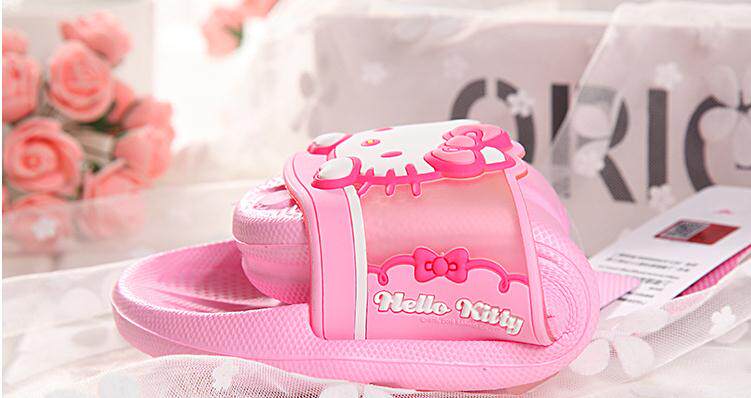 Pantoufles enfants en autre HELLO KITTY pour été - Ref 986940 Image 30
