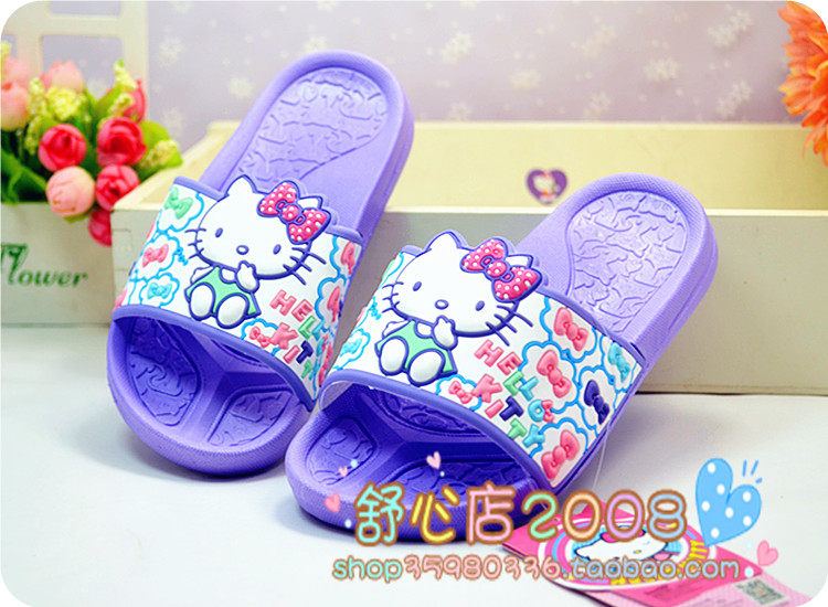 Pantoufles enfants en autre HELLO KITTY pour été - Ref 986940 Image 7