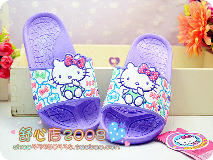 Pantoufles enfants en autre HELLO KITTY pour été - Ref 986940 Image 6