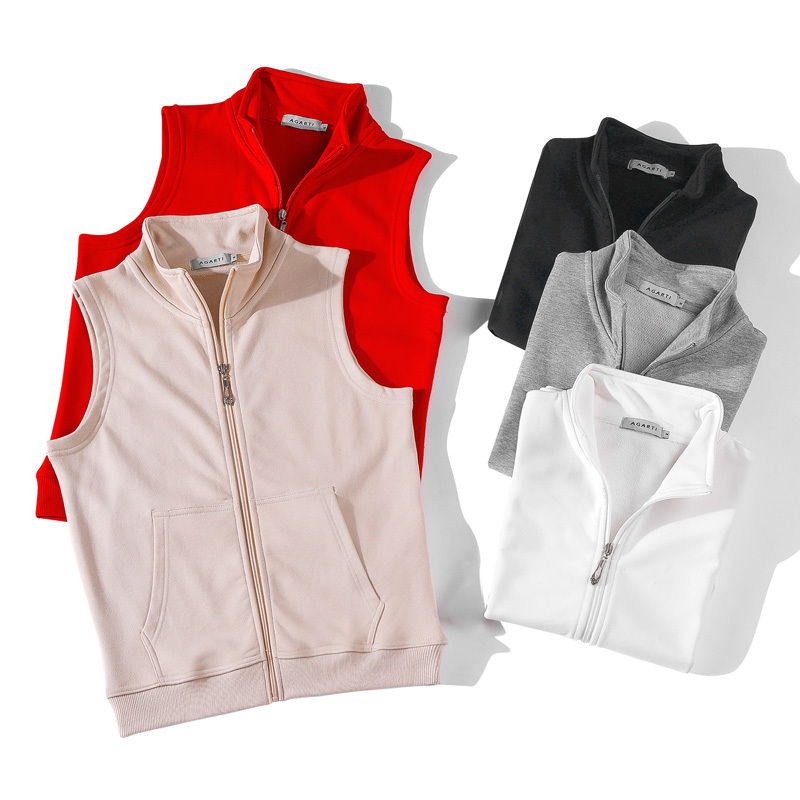 Women's Loose-Fitting Korean-Style Casual Vest for Autumn and Winter 2026, Versatile Outerwear, Sleeveless Pure Cotton Jacket