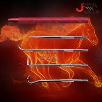 Jieke 5-piece oil seal puller set O-ring gasket opening pin pick hook set tool AHP-5S