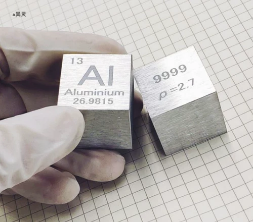 Алюминиевый алюминиевый алюминиевый алюминиевый 4 -кишечный цикл куб Al 99,99 алюминиевые кубики