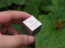 Metal titanium periodic phenotype cube one inch Ti≥99 5% Pluto test element collection