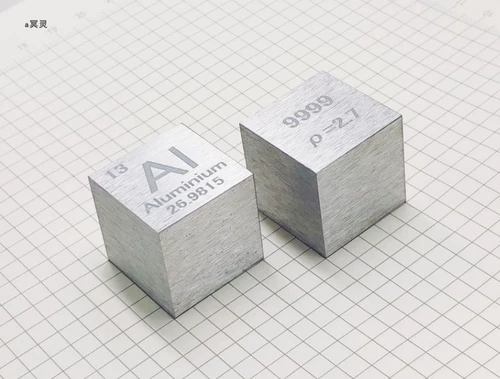 Алюминиевый алюминиевый алюминиевый алюминиевый 4 -кишечный цикл куб Al 99,99 алюминиевые кубики