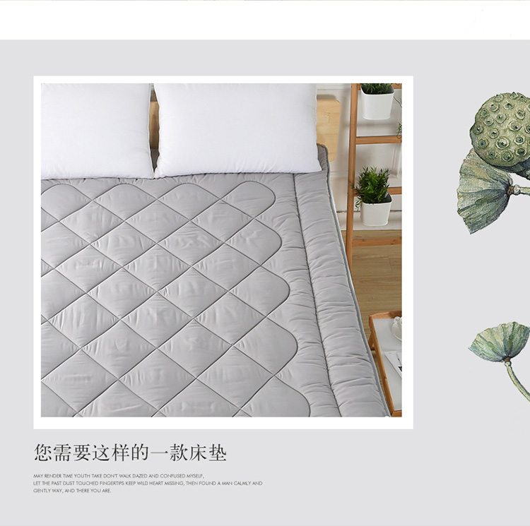 1.8m bông nệm nệm trẻ là có thể gập lại bông đệm tatami 1,5 1,2 sinh viên ký túc xá đơn hoặc kép - Nệm nệm 1 người