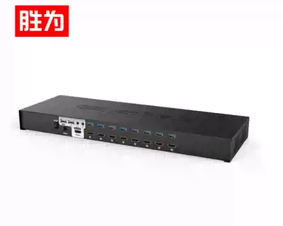 Shengwen KS-7081H HD KVM switcher 8 ports 8 in 1 out HDMI switcher with cable audio