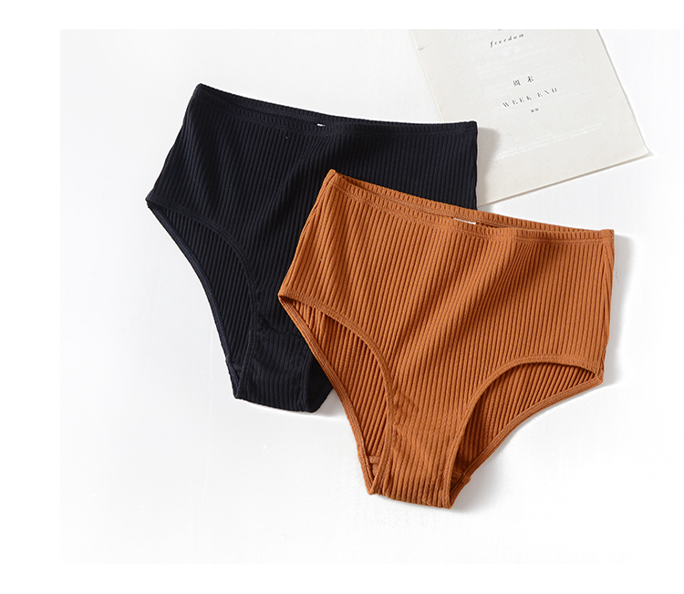Mới chủ đề cotton đơn giản thoáng khí thoải mái cao eo túi hip nữ tóm tắt đồ lót sịp cotton nam đẹp
