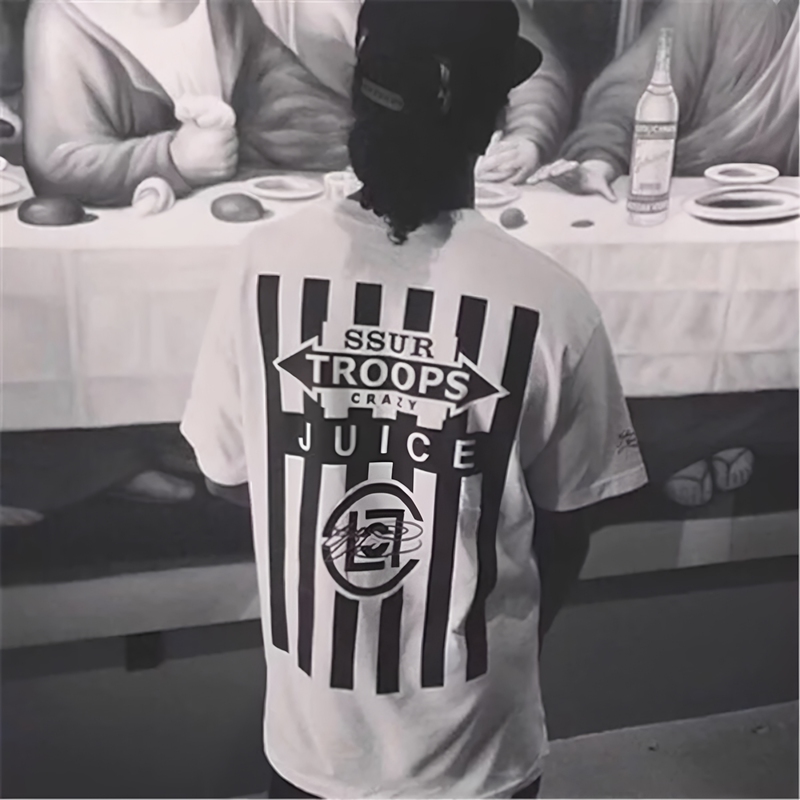 Clot Edison Chen Ec Collaboration Ssur Trendy Brand Parody Chewing Gum Pure Cotton Hip-Hop Men's Couple Short-Sleeve T-Shirt Tee Clot Edison Chen Ec Collaboration Ssur Trendy Brand Parody Chewing Gum Pure Cotton Hip-Hop Men's Couple Short-Sleeve T-Shirt Tee
