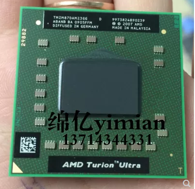 AMD [ZM87 ZM86  ZM85 CPU TMZM85DAM22GG ZM84 笔记本 cpu 正式版]