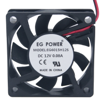 EG POWER EG6015H12S 0 08A 6cm 6015 12V cooling fan DC fan