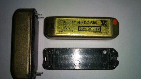 RI-D25M RI-D25M DC24V 5V 4 feet normal open type dry reed relay 