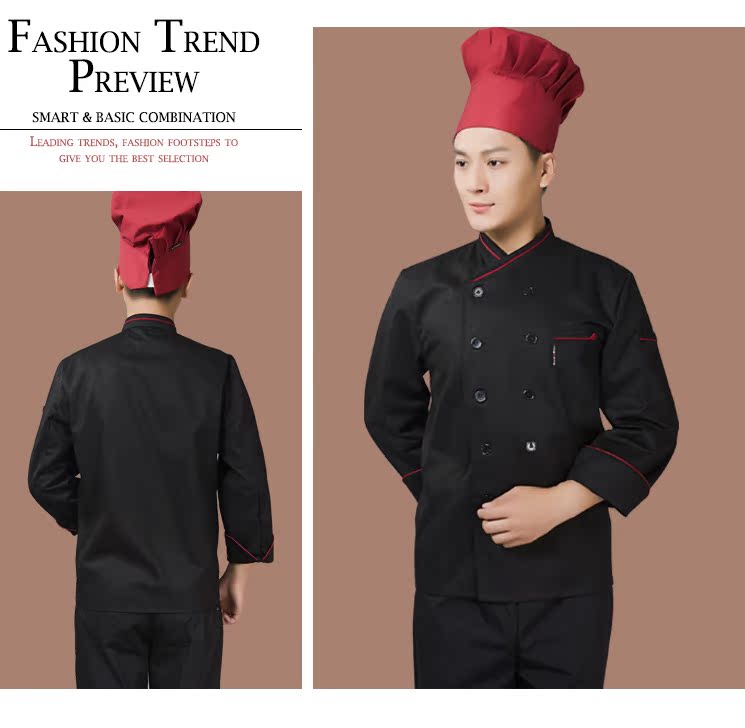 Tenue de cuisinier en coton - Ref 1911153 Image 11