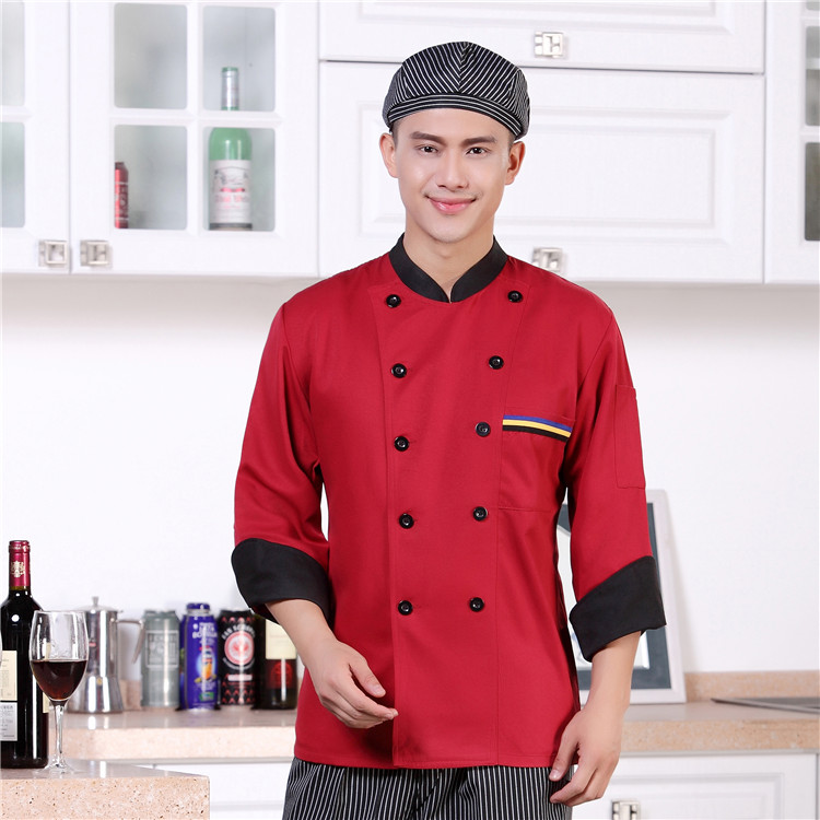 Veste chef cuisinier en coton - Ref 1911178 Image 12
