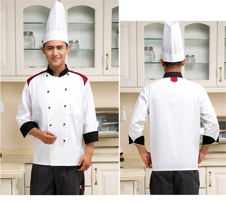 Veste chef cuisinier en coton - Ref 1911139 Image 19