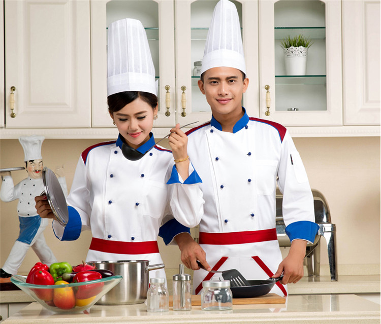 Veste chef cuisinier en coton - Ref 1911139 Image 13