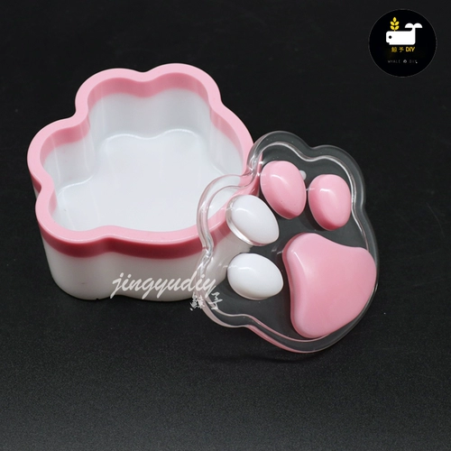 Коробка для хранения, форма, силиконовая мультяшная система хранения, зеркальный эффект