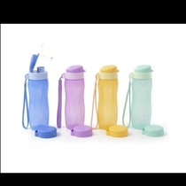 (Sea) 500ml Eco bottle double cap airtight leak-proof