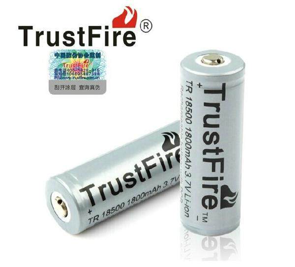 TrustFire high rate 18500 lithium ion battery 18490 electric scissors battery