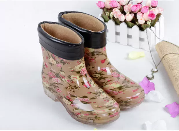 Giày đôi chính hãng thoải mái cho nữ đi giày đi mưa