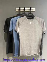 DESCENTE di Sante Training Fitness Mens sport tight fit and short sleeve T-shirt D2231TCO54