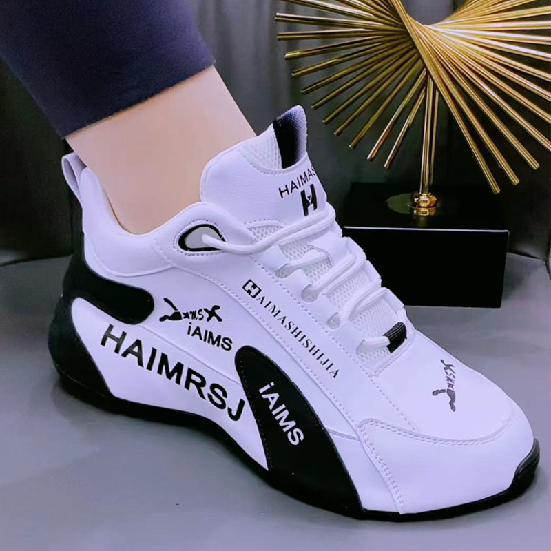 Genuine Leather Dad Shoes Genuine Cowhide 2023 New Spring and Autum Internet Celebrity Casual Sports Shoes for Men and Women Couples Leather Shoes