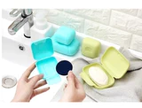 Портативное мыло, маленькая водостойкая мыльница для путешествий