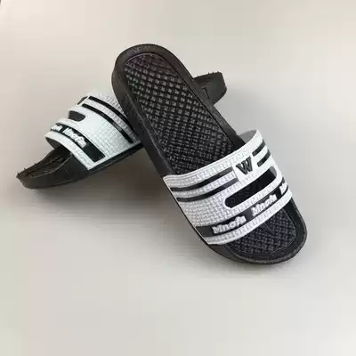 Jianli 9338 massage grain slippers Classic W letter factory dormitory anti-static blowing plastic for men and women