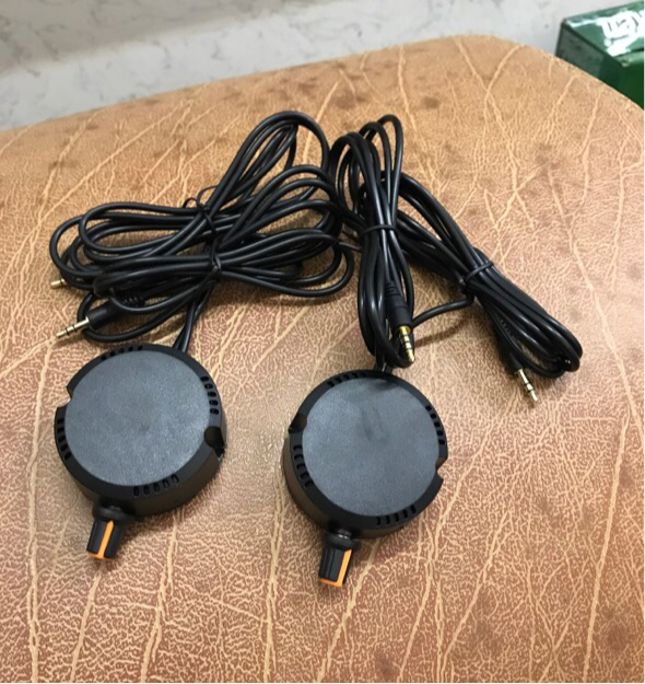 The innovative PCWorks TX230 speaker dedicated in-line remote instead of in-line control is not suitable for other brands of speakers