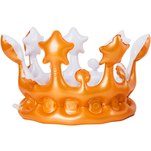 Надувная забавная корона, воздушный шар, детская тиара, детская одежда