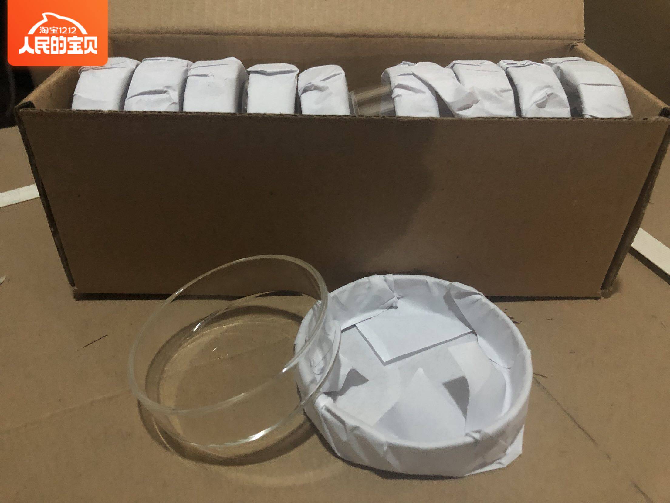 高硼硅耐高温玻璃培养皿 60mm 规格齐全 实验室细胞细菌培养平皿