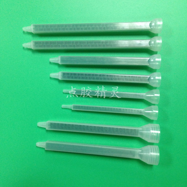 FMC08-24 FMC08-24 8-32AB square mixed pipe AB mixed rubber pipe spiral pipe mixed glue nozzle horn-point glue mixing head