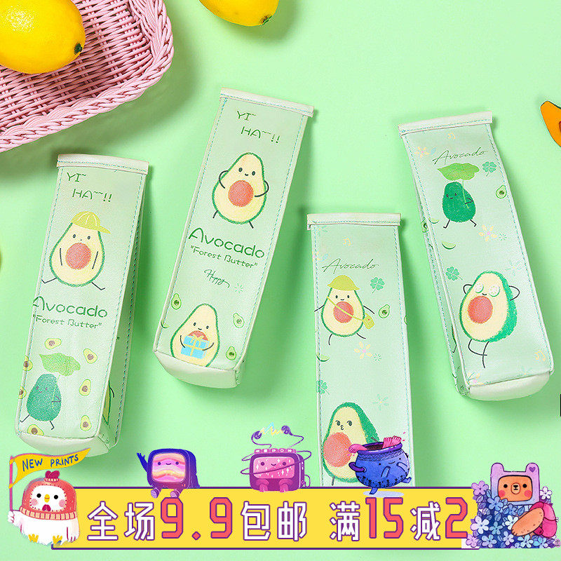 Shake Soundnet Red Bull Oil Fruit Pen Bag Milk Box Stationery Bag Ins Ultra Fire Korean Version Xiaoqing New Box Junior High School Students