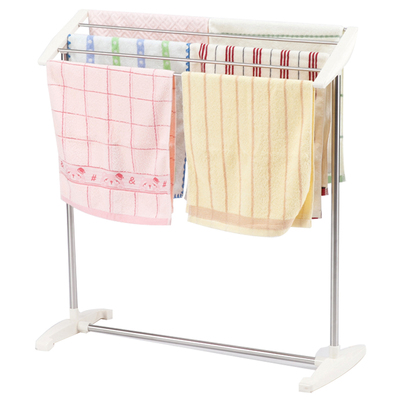 毛巾架落地式免打孔卫生间不锈钢置物架