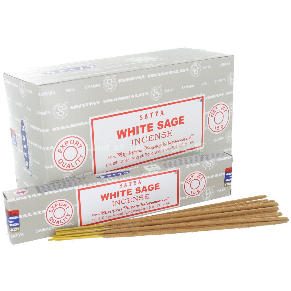 Imported White Sage Fragance Incense Rat Tail Fragrance Line (order) 15 grams