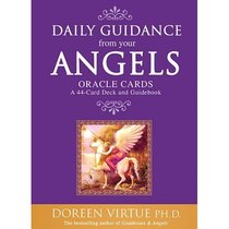 Imported genuine Daily Guidance from your Angels Angel guide Oracle Card (now) stop