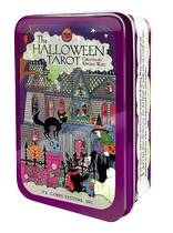 Import of the genuine Halloween Tarot in the Tin Halloween tarot tin iron box version (now)