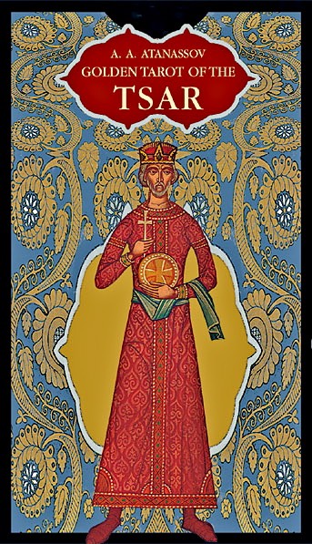 Import genuine Golden Tarot of the TSAR golden sand Real tarot card (now)