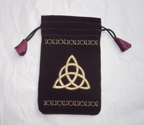 Imported Triple Goddess Velvet Bag Three Goddess Velvet tarot card Bag (order)