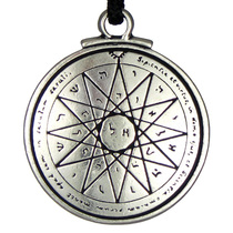 Imported Solomon seal Mercury Talisman pendant double-sided with the same pattern(order)