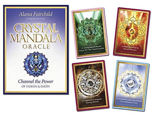 Import of the genuine Crystal Mandala Oracle Crystal Mandola encyclical card (now)