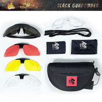 LZ0030 anti-fog version professional shooting hunting goggles anti-fragmentation military fan cycling jogging glasses goggles set