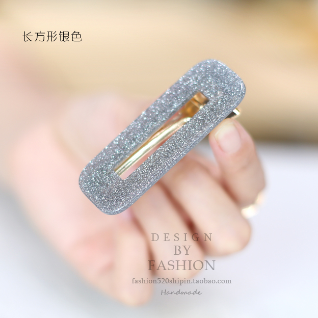 Chủ sở hữu chất lượng siêu tốt khuyên dùng kẹp tóc vịt Hàn Quốc clip bangs bên đầy sao clip phụ kiện tóc - Phụ kiện tóc hộp kẹp tóc cho bé